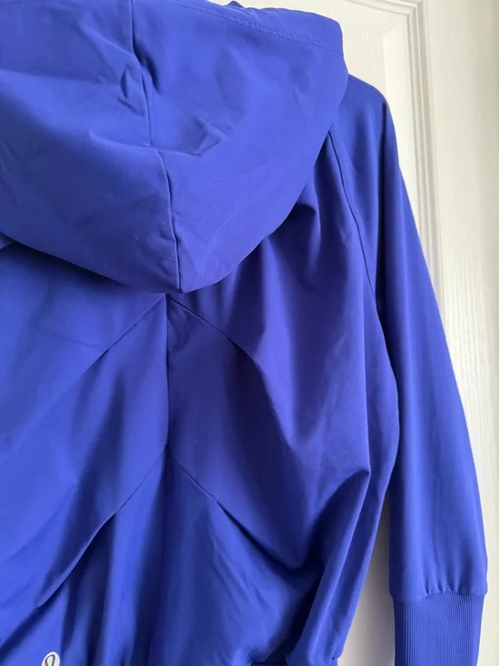 Lululemon Life Your Spirits Full Zip Jacket - Royal Blue - Picture 4 of 9
